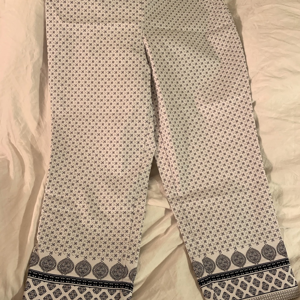 Pulling on pants